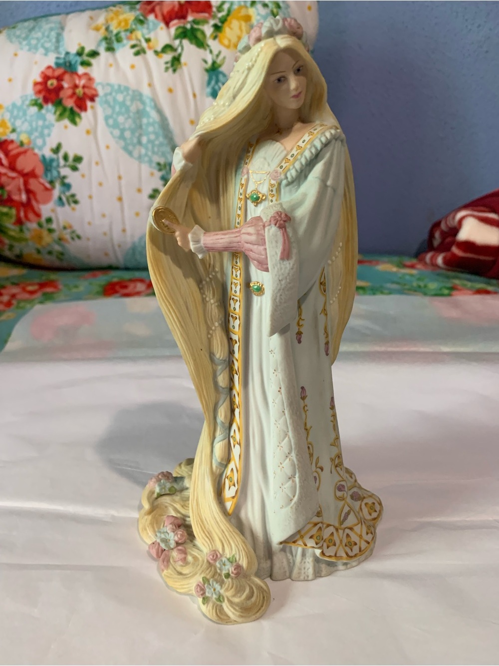 Vintage Lenox Legendary Princesses Rapunzel Fine Bisque Porcelain Figurine
